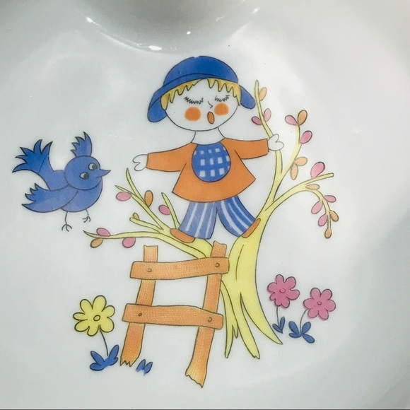 FD Chauvigny 1950s Porcelain Baby Warming Dish - Picture 9 of 10